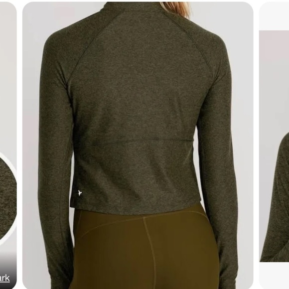 Old Navy Cloud+ Quarter Zip Conifer Size 3X Women’s Half Zip Pull Over Athletic - Picture 3 of 10